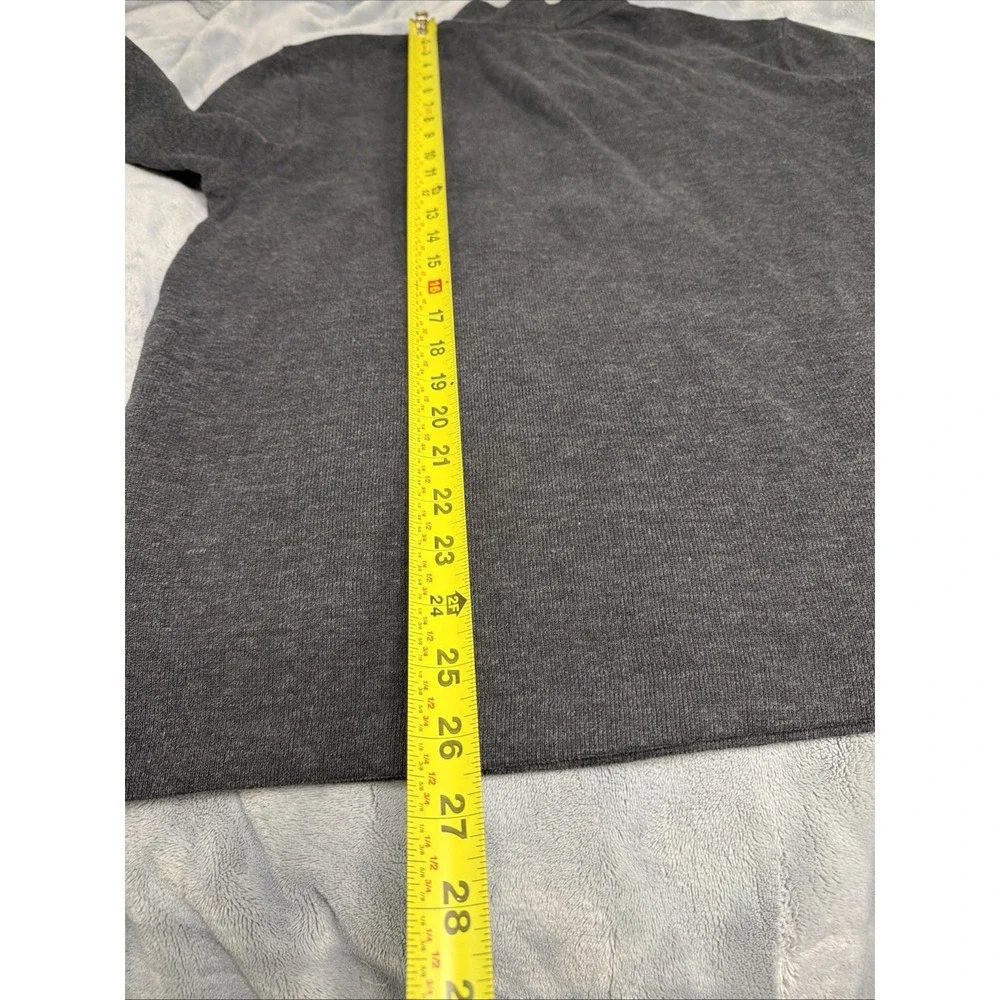 Polo Ralph Lauren Quarter Zip Pullover Ribbed Estate Sweater Men's M Dark Gray